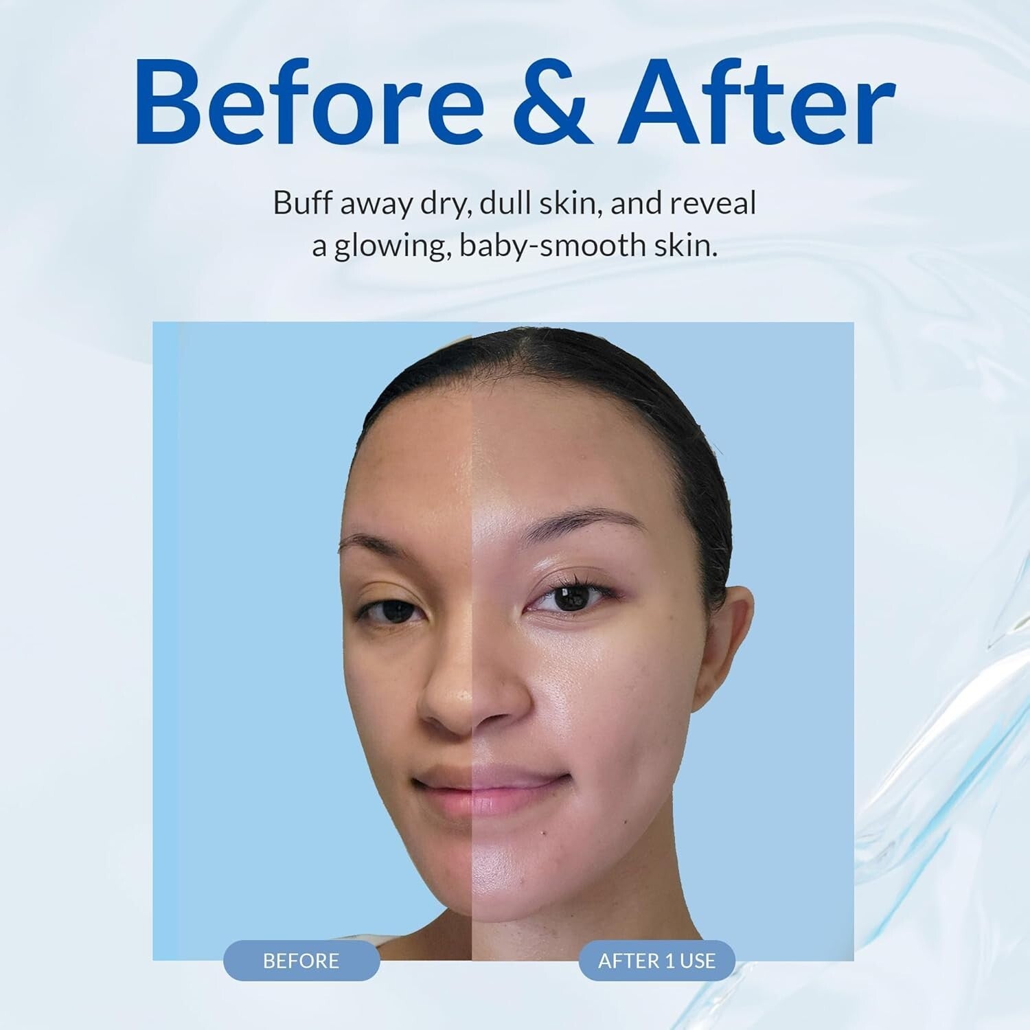 Aqua Gel Gentle Exfoliator by Toyo | 3-Pack Non-Abrasive Skin Cleansing