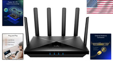 Load image into Gallery viewer, Smart 4G LTE Cat 6 WiFi Router with MIMO Antennas - Fast, Secure, Versatile