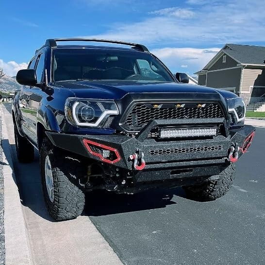 Cost-Effective Carbon Steel Bumper for Tacoma 05-15 - Elevate Your Off-Road Game