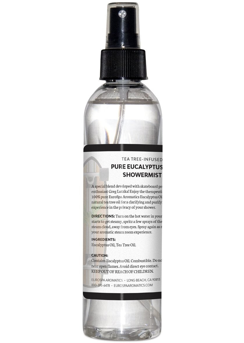 8oz Eucalyptus and Tea Tree Oil ShowerMist - Spa Quality Aromatherapy Experience