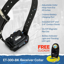 Load image into Gallery viewer, Rechargeable Remote Dog Training Collar - 100 Levels &amp; Safety Features for Dogs