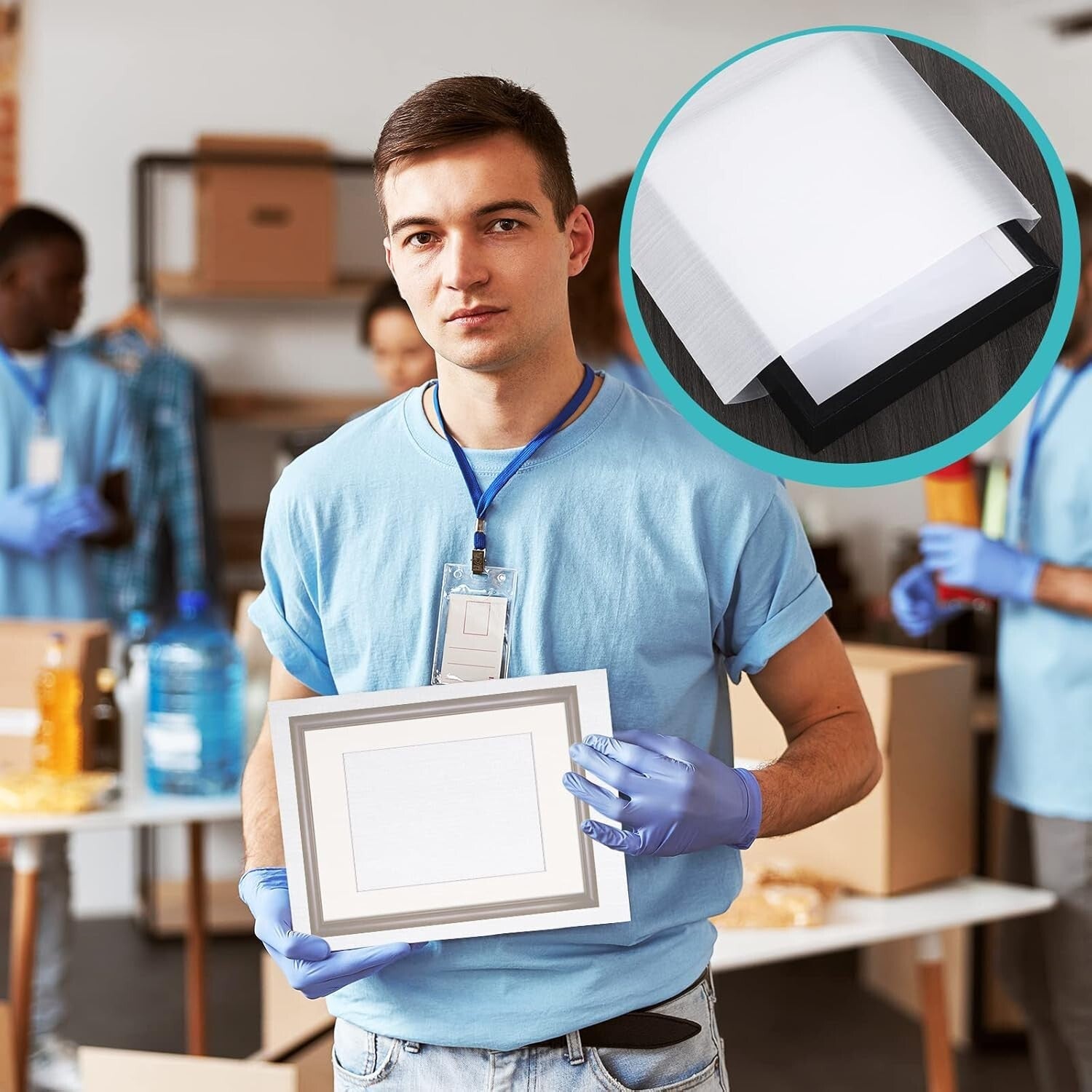 200 Pack Cushion Foam Pouches in 4 Sizes - Essential for Fragile Item Protection