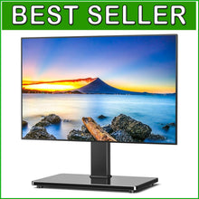 Load image into Gallery viewer, Heavy-Duty Swivel Tabletop TV Stand for 32-65” Televisions - Easy Assembly