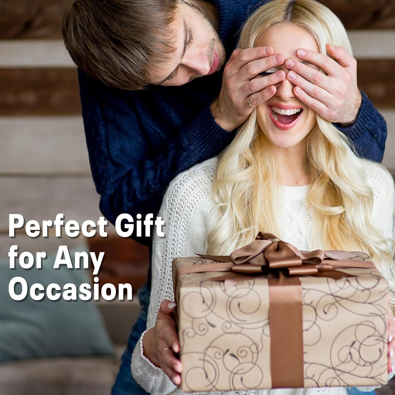 Walnut Finish Decorative Chest with Hinged Lid - Antique Style Storage Solution