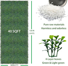 Load image into Gallery viewer, Artificial Boxwood Hedge Roll 48x120 for Beautiful Indoor/Outdoor Privacy