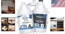 Load image into Gallery viewer, Durable Water-Resistant Epoxy Resin - 2 Gallons of Crystal Clear Perfection