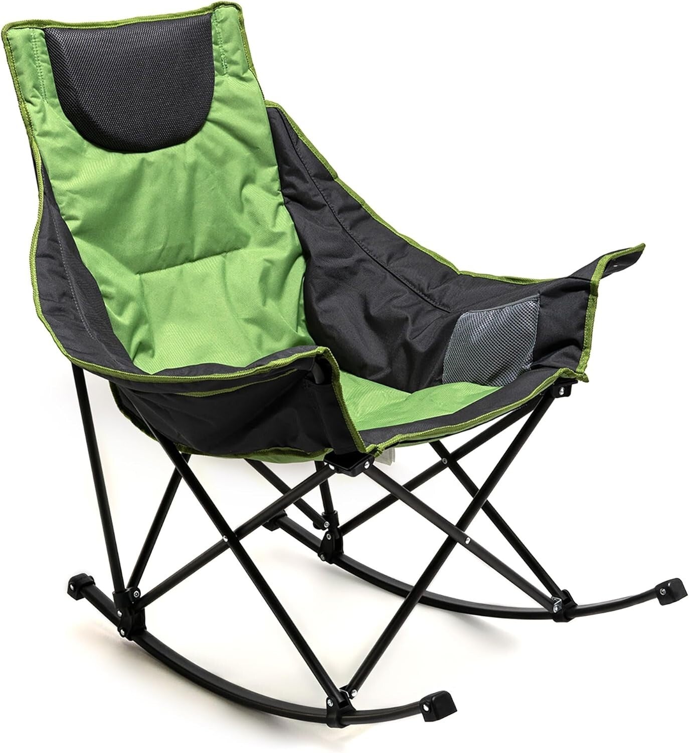 Lightweight Foldable Rocker Chair with 500 LB Capacity for Outdoor Adventures