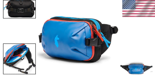 Allpa X 4L Stylish Multi-Sport Hip Pack with Butterfly Opening - Pacific Blue
