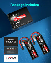 Load image into Gallery viewer, 7.4V 6200mAh 2S Lipo Battery with Tracxas Plug - Perfect for RC Cars &amp; Drones
