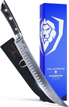 Load image into Gallery viewer, High-Carbon German Steel Knife - 10-Inch Cimitar with Ergonomic G10 Handle