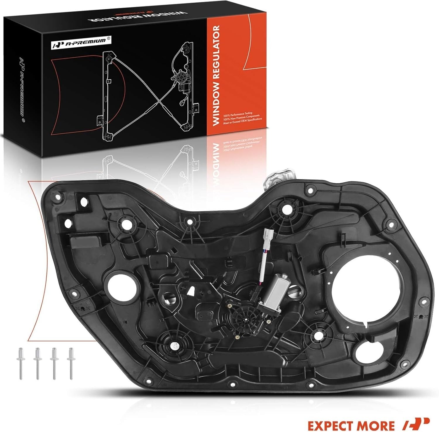 Power Window Regulator with Motor for Hyundai Elantra 2011-2016 - Front Left