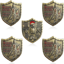 Load image into Gallery viewer, Military Appreciation Challenge Coins - Armor of God for Daily Faith Reminders
