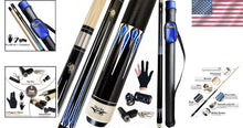 Load image into Gallery viewer, Professional 2-Piece Canadian Maple Pool Cue with 13mm Tip - Selectable Weight
