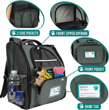 Load image into Gallery viewer, Large Capacity Cat Carrier Backpack - Ideal for Traveling and Hiking Adventures