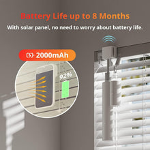 Load image into Gallery viewer, Smart Electric Blinds with Bluetooth Control - Solar Powered, No-Replace Upgrade