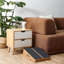 Load image into Gallery viewer, Versatile Incline Stretch Board with Side Handle for Safe Use - Durable Wood