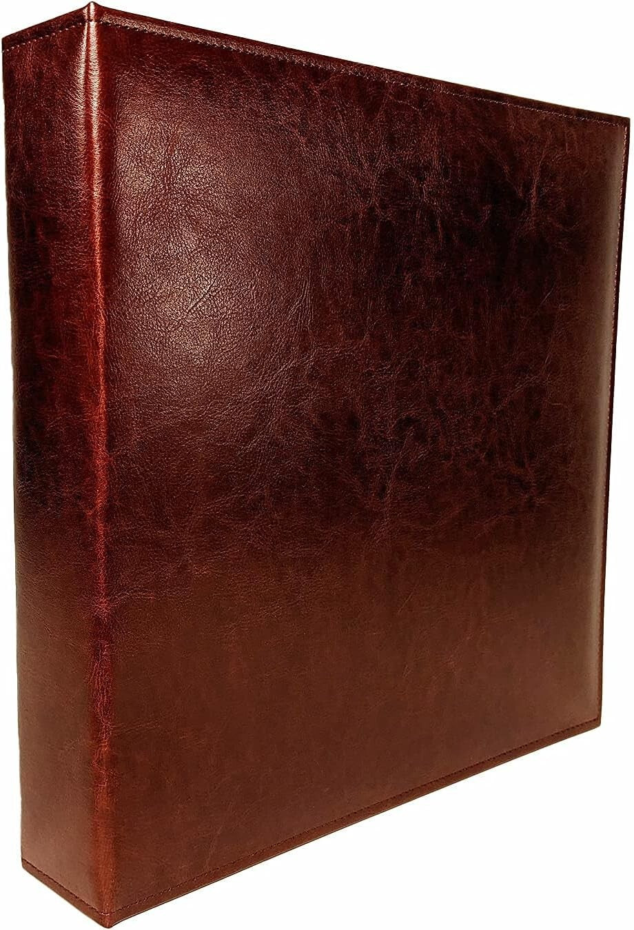 Elegant Vegan Leather Graduation Photo Album - 100 Pages & Self-Adhesive Sheets