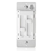 Load image into Gallery viewer, Compact SureSlide Fan Control with Adjustable Light Dimming - Easy Installation