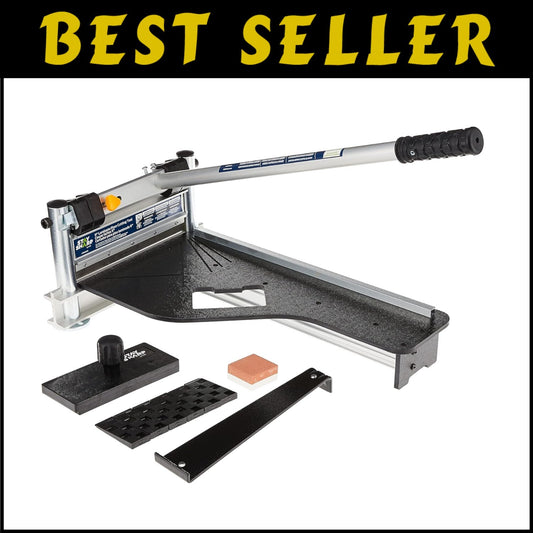 Versatile 9-Inch Flooring Cutter for Laminate, Wood & Vinyl - Quiet Operation