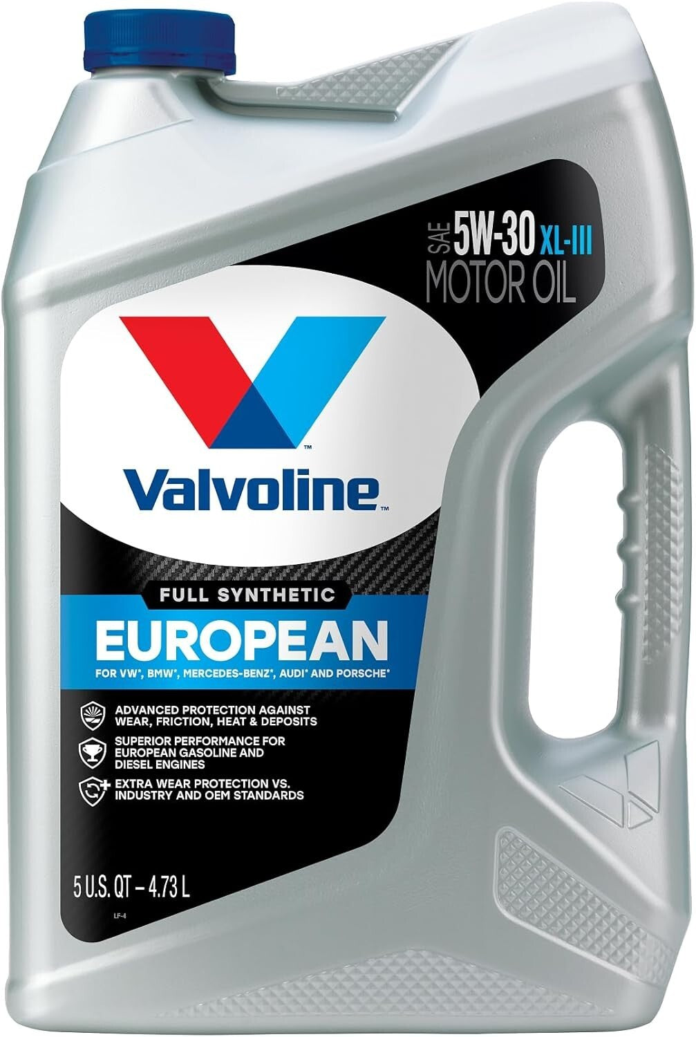 European Full Synthetic 5W-30 Motor Oil - Advanced Protection Case of 3 (15 QT)