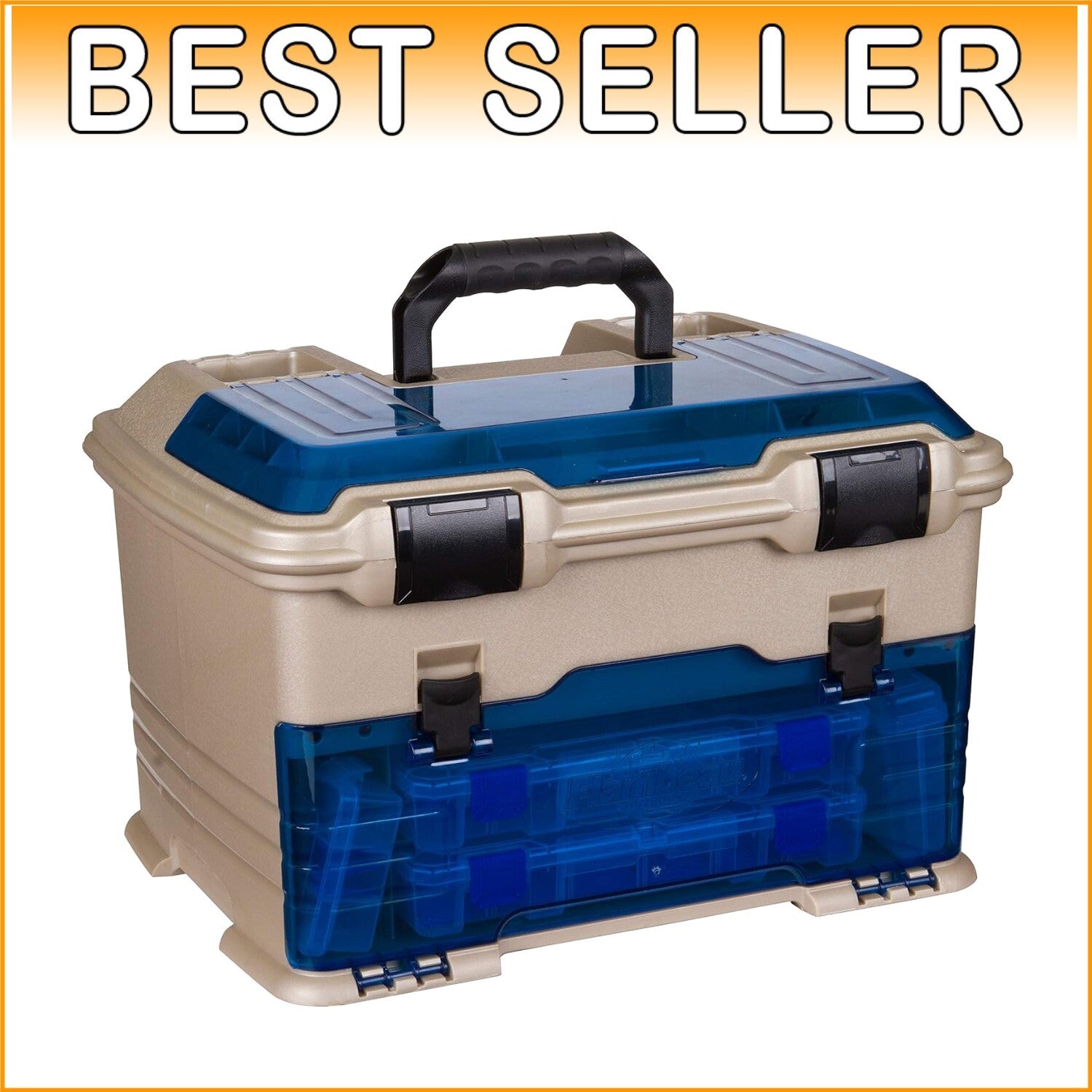 Outdoors Pro Multiloader Tackle Box - Portable Fishing Organizer with Zerust