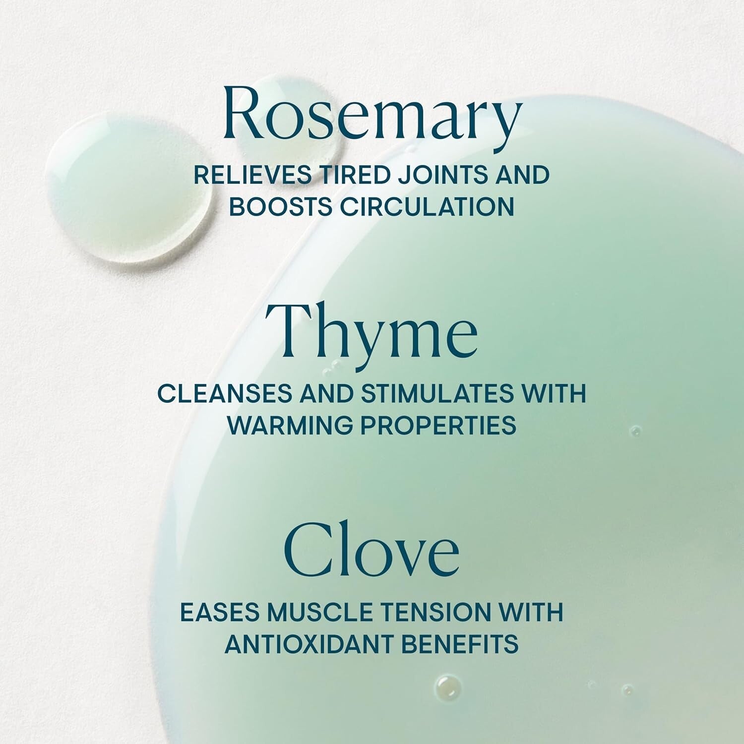 Foaming Aromatic Bath Milk for Muscle Relief - Rosemary, Thyme & Clove Infusion