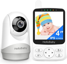 Load image into Gallery viewer, 2-Way Talk Baby Monitor with PTZ, Night Vision &amp; 26-Hour Battery Life for Travel