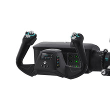 Load image into Gallery viewer, Universal Flight Control System - 180° Yoke with Throttle Quadrant &amp; Trim Wheel