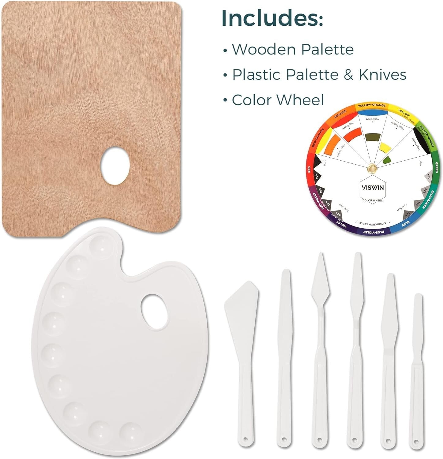 Ultimate 147-Piece Painting Kit with French Easel and 30 Brushes for Creatives