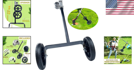 Lightweight 19.48" Trimmer Support Wheel: Ideal for Effortless Yard Maintenance