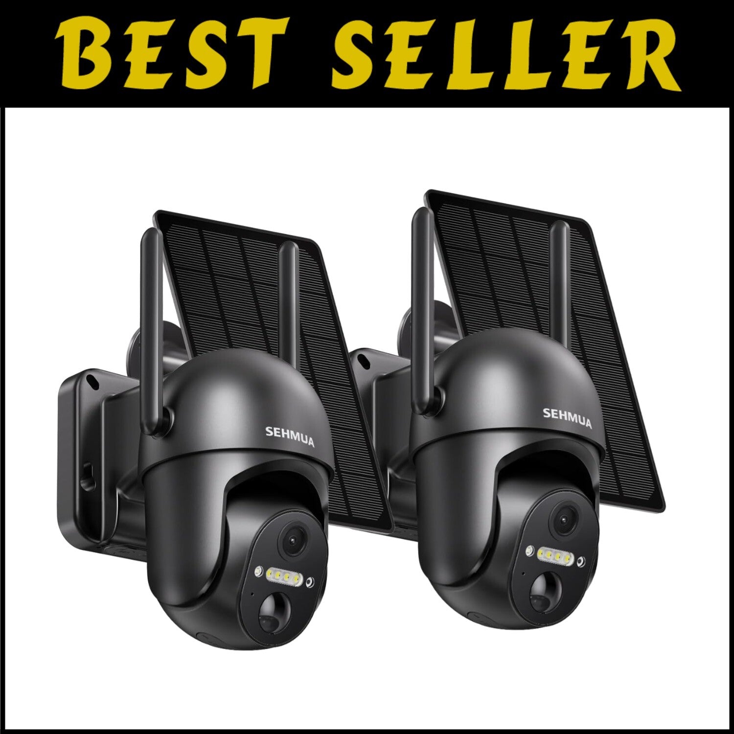 2K Wireless Security Cameras with Spotlight Night Vision for Outdoor Safety