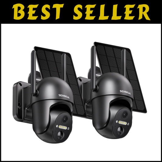 2K Wireless Security Cameras with Spotlight Night Vision for Outdoor Safety