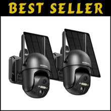 Load image into Gallery viewer, 2K Wireless Security Cameras with Spotlight Night Vision for Outdoor Safety