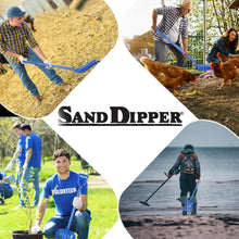 Load image into Gallery viewer, Sifting Shovel for Efficient Beach and Barn Cleaning - Ergonomic Comfort Handle