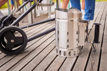 Load image into Gallery viewer, Premium Stainless Steel Charcoal Chimney for Masterful Grilling Experiences