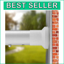 Load image into Gallery viewer, Spliced Adjustable Tension Curtain Rod 63-141 Inches – Rustic to Modern Decor