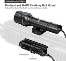 Load image into Gallery viewer, High-Performance Tactical Flashlight for Weapons - 3 Modes, Waterproof &amp; Durable