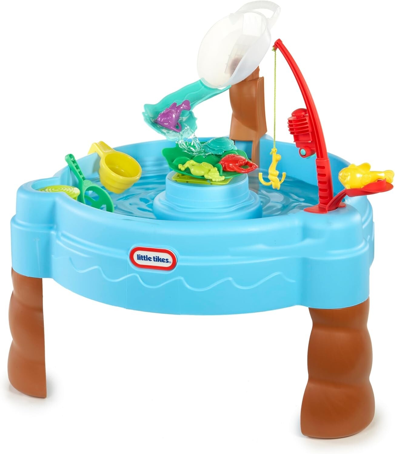 Interactive Fish 'n Splash Water Table with Fishbowl & 10 Play Accessories
