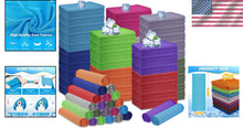 Load image into Gallery viewer, Quick-Dry Microfiber Cooling Towels Bulk - 200 Pack for Sports and Fitness