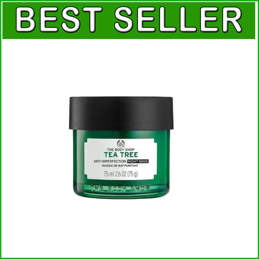 Vegan Tea Tree Anti-Imperfection Night Mask - 2.6 Fl Oz - Clear Skin Overnight
