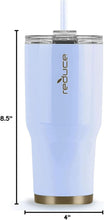 Load image into Gallery viewer, Insulated 34 oz Drink Tumbler - White Opaque Gloss, Perfect for Cold Beverages