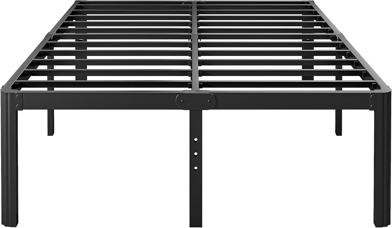 Full Size Metal Bed Frame - 18" High, Easy Assembly, No Box Spring Required