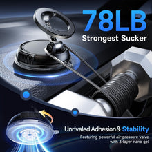 Load image into Gallery viewer, Stable Car Phone Mount: 78lbs Suction &amp; Rotatable Design for All Smartphones