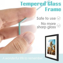Load image into Gallery viewer, Versatile 11x14 Picture Frames - 12-Pack with Glass &amp; Wall Mounting Hardware
