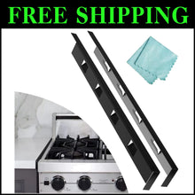 Load image into Gallery viewer, Sleek and Durable 2Pcs Stainless Steel Stove Gap Filler - Heat-Resistant Design