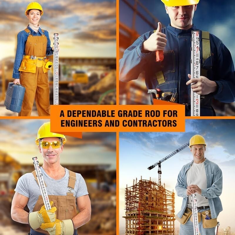 Durable 14 Foot Aluminum Fishing Rod with Case - Perfect for Spinning & Casting