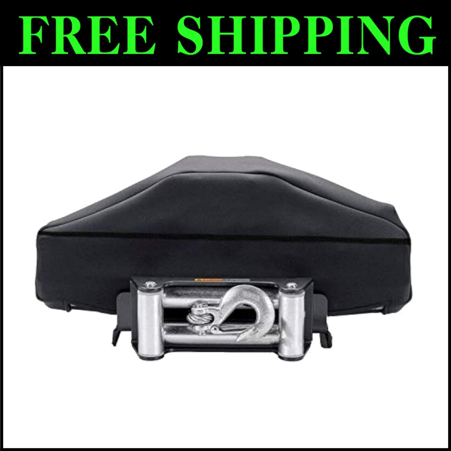 Weather-Resistant Winch Protective Cover - Dust-Proof & Waterproof - 2pcs Set