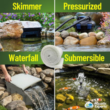 Load image into Gallery viewer, Premium 1-Inch Thick Koi Pond Filter Pad - Customizable White Bulk Roll