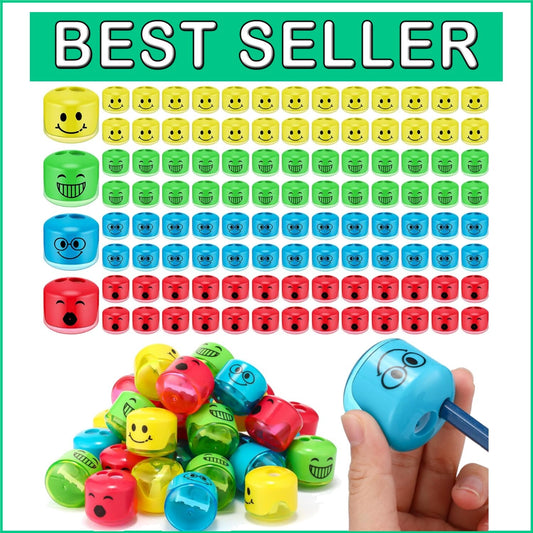 Compact and Colorful 240 Pcs Pencil Sharpeners for School & Art Projects