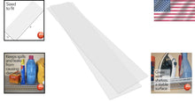 Load image into Gallery viewer, Clear Non-Adhesive Shelf Liner for Easy Organization – 16" Wide, 6' Long